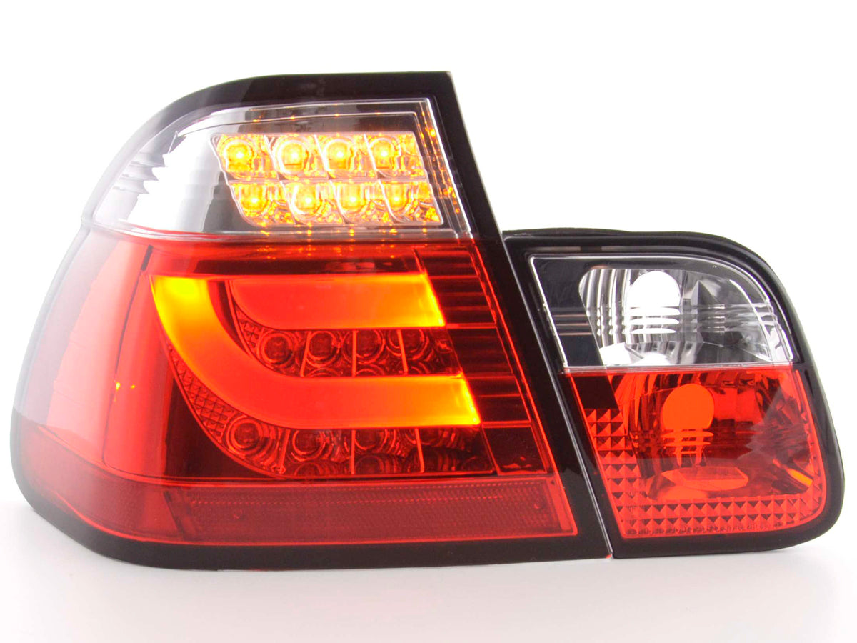 Pilotos traseros LED BMW Serie 3 E46 Berlina 02-05 rojo/transparente