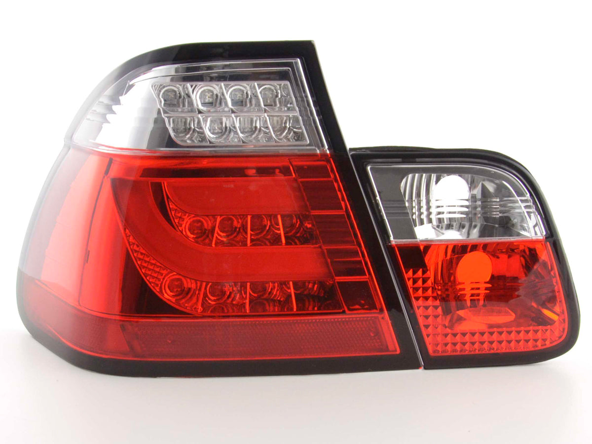 Pilotos traseros LED BMW Serie 3 E46 Berlina 02-05 rojo/transparente