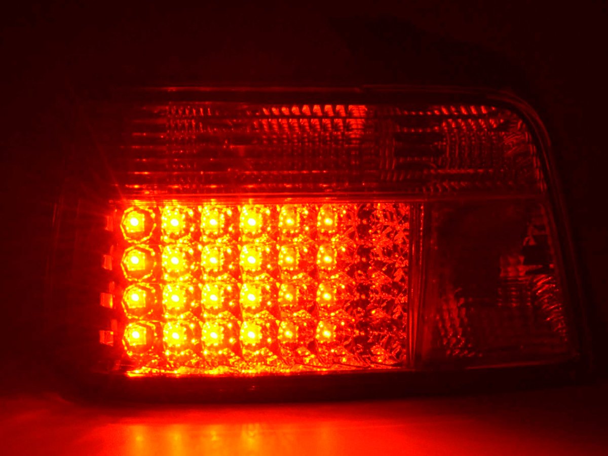 Juego De Luces Traseras Led Bmw Serie 3 Sedán Tipo E36 91-98 Cromo Lights > Rear/tail Lights
