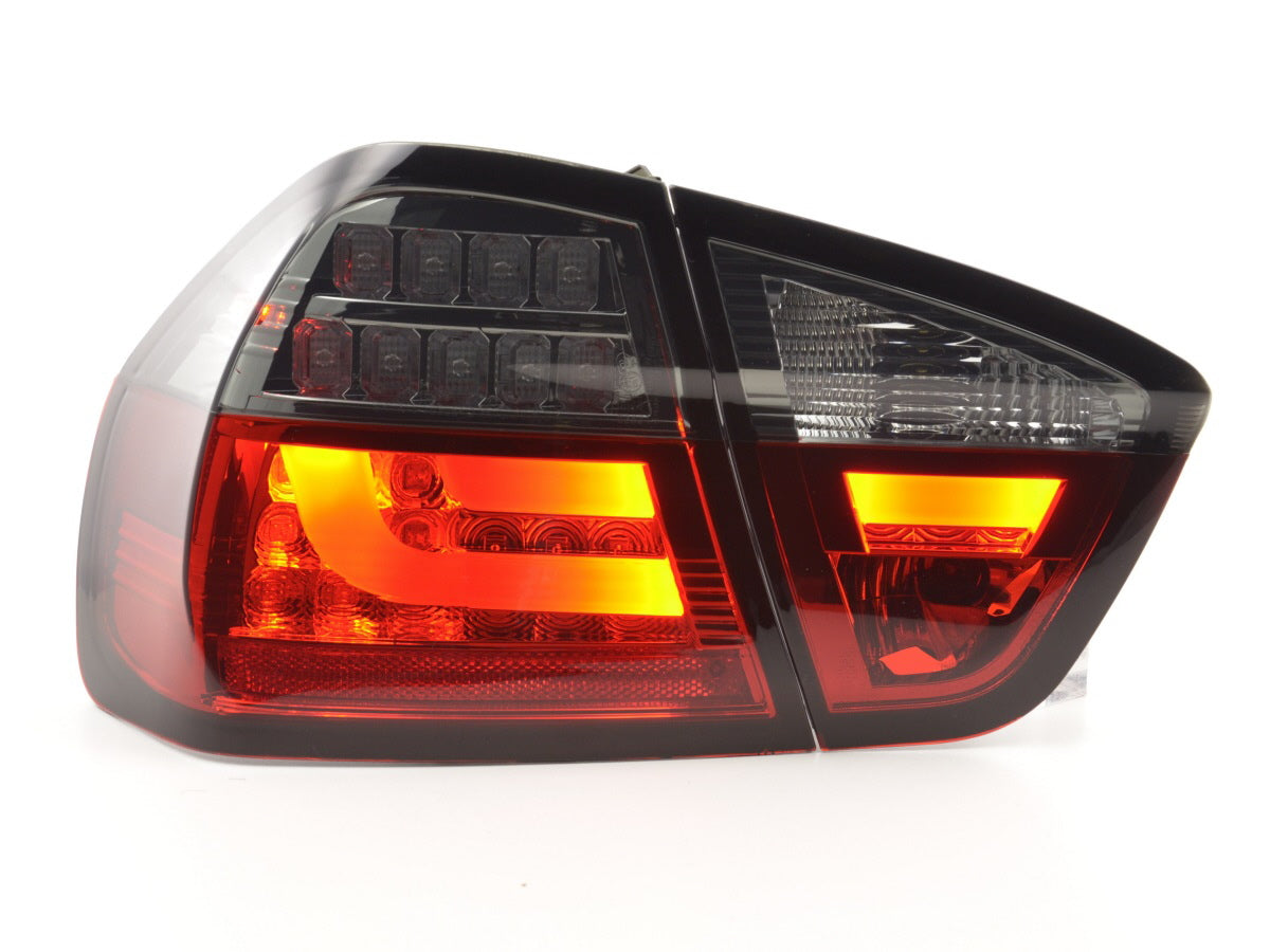 Pilotos traseros LED BMW Serie 3 E90 Berlina 05-08 rojo/negro