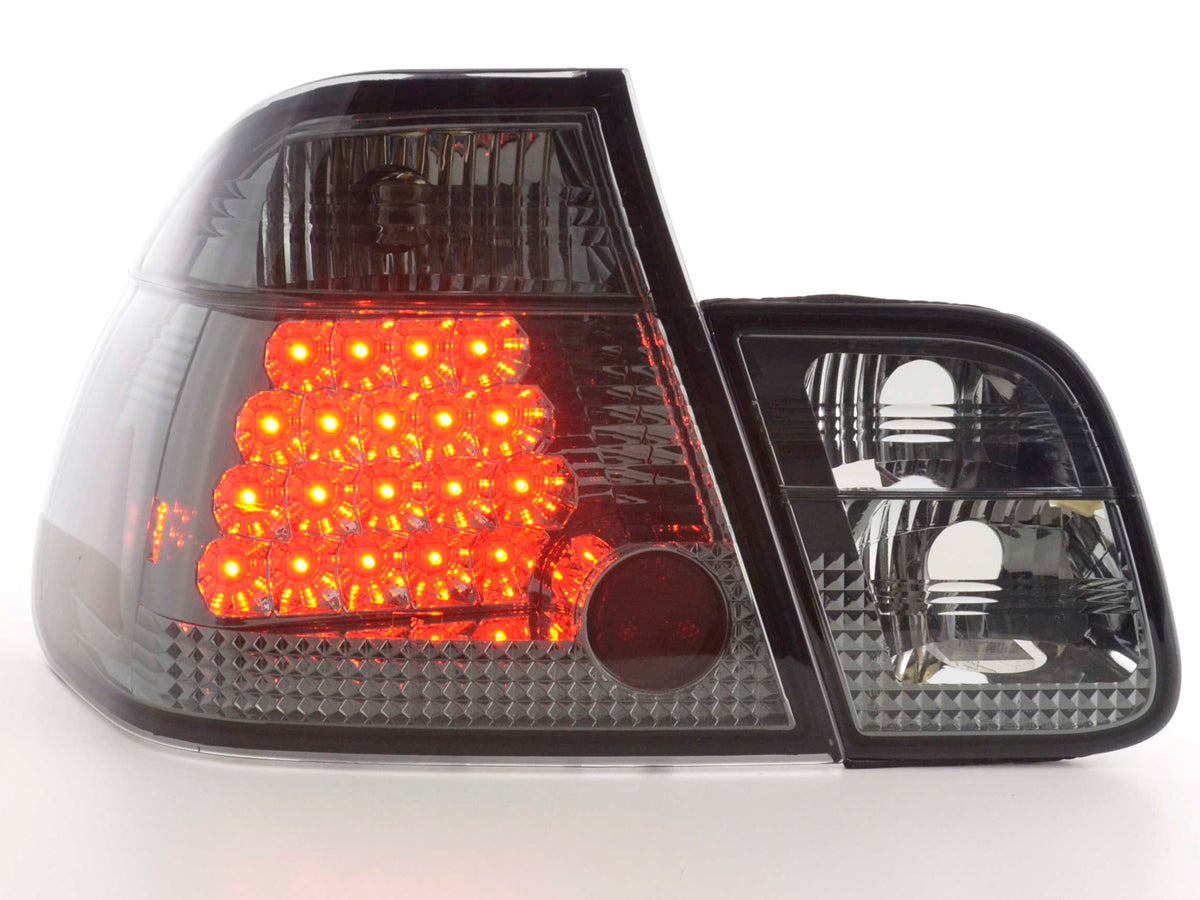 Pilotos traseros LED BMW Serie 3 Berlina E46 98-01 negro