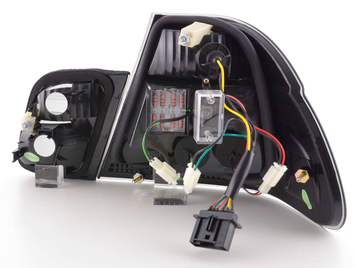 Pilotos traseros LED BMW Serie 3 Berlina E46 98-01 negro