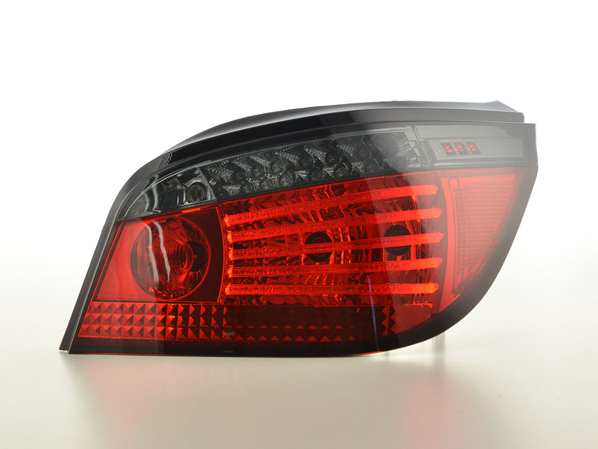 Pilotos traseros LED BMW Serie 5 E60 berlina 08-09 rojo/negro