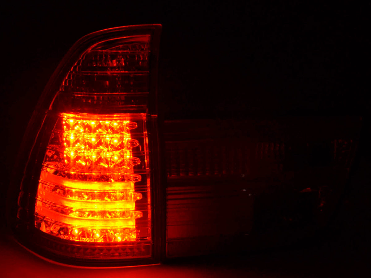 Pilotos traseros LED BMW X5 E53 98-02 cromados