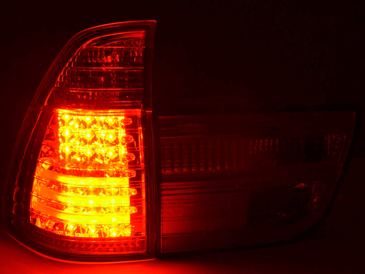 Pilotos traseros LED BMW X5 E53 98-02 cromados