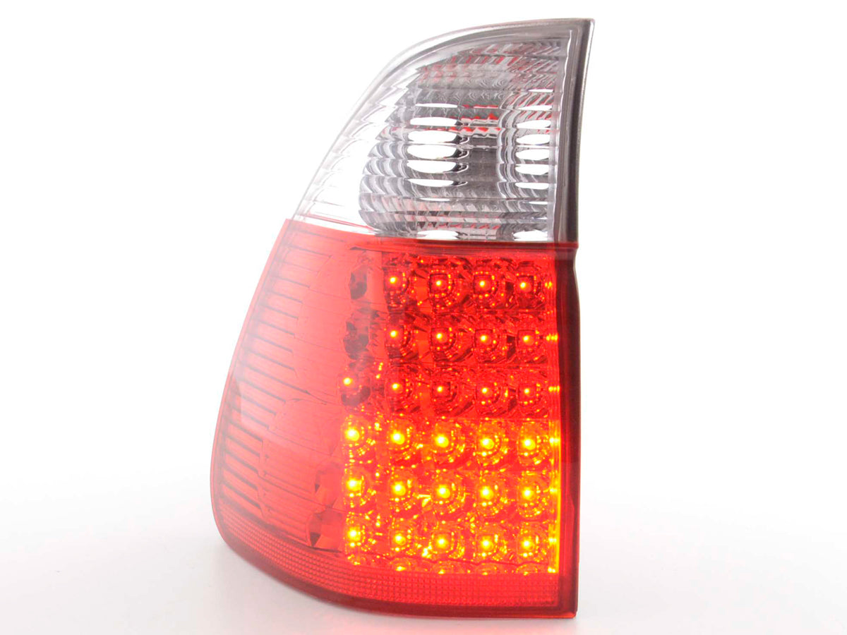 Pilotos Traseros Led Bmw X5 E53 04- Claro / Rojo Lights > Rear/tail Lights