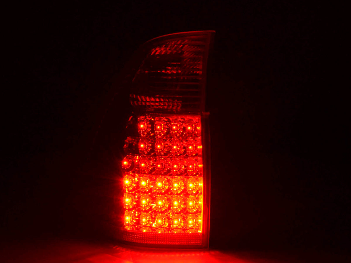 Pilotos Traseros Led Bmw X5 E53 04- Claro / Rojo Lights > Rear/tail Lights
