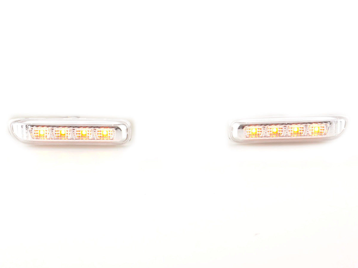 Intermitentes laterales LED BMW Serie 3 E46 98-02 transparentes