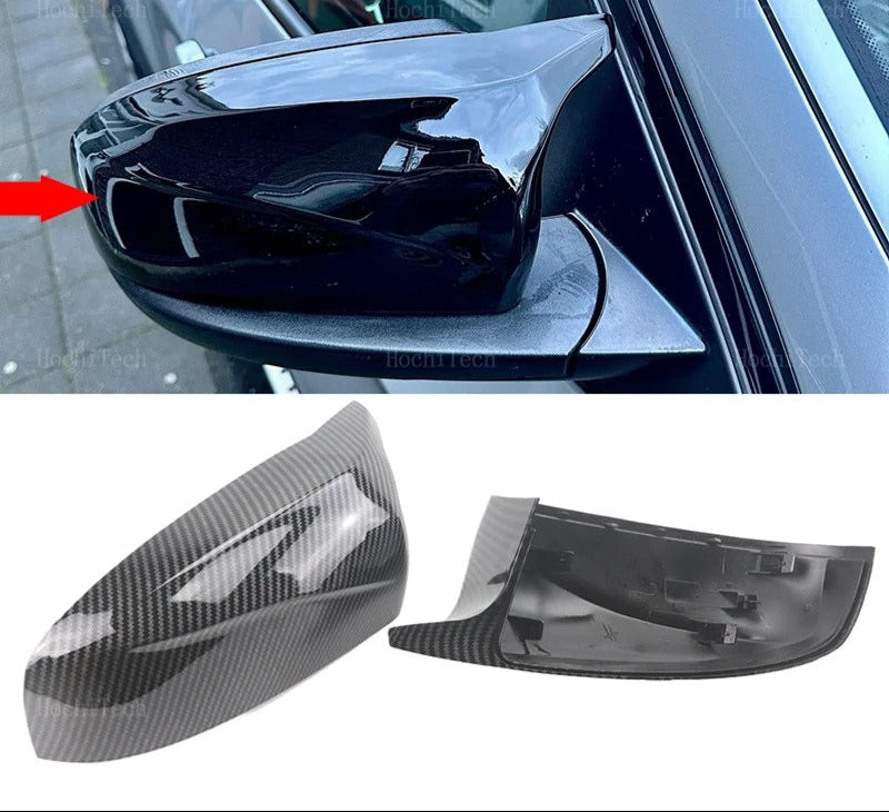 Tapas Retrovisor M Estilo Fibra Carbono BMW X5 E70 X6 E71 2008-2013
