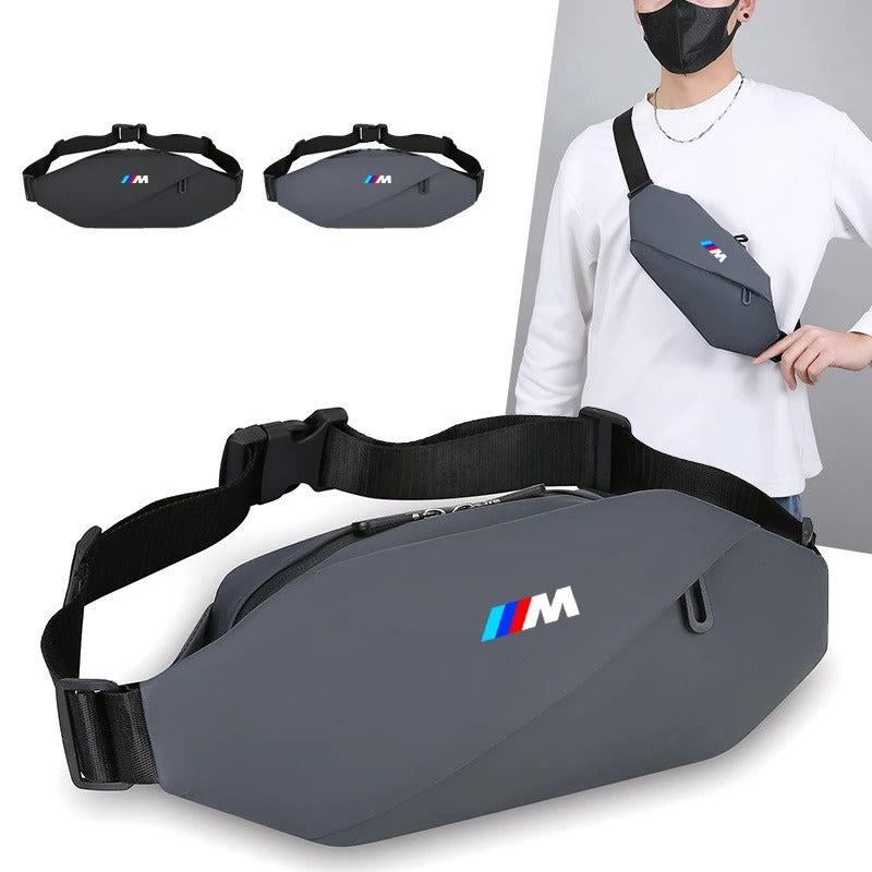 Riñonera deportiva BMW ///M – Impermeable, compacta y con estilo urbano