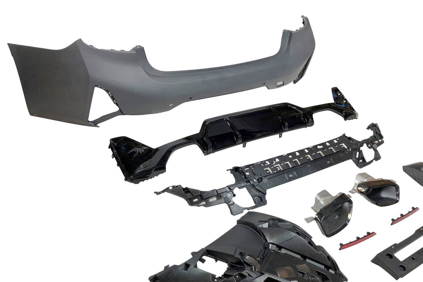 Paragolpes Trasero BMW G20 LCI Look M-tech