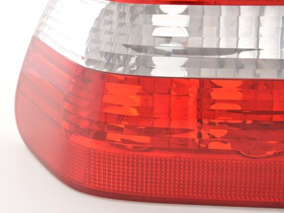 Pilotos traseros BMW Serie 3 Berlina E46 01-05 blanco/rojo