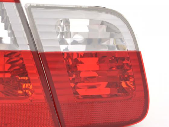 Pilotos traseros BMW Serie 3 Berlina E46 01-05 blanco/rojo