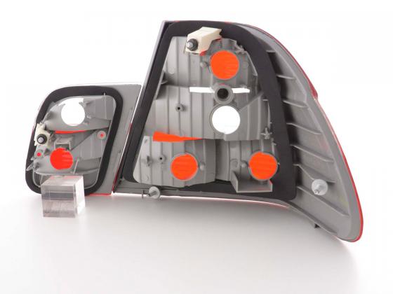 Pilotos traseros BMW Serie 3 Berlina E46 01-05 blanco/rojo