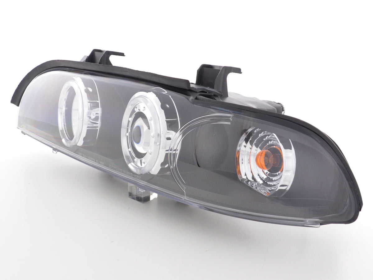 Faros delanteros delanteros BMW Serie 5 E39 95-00 negro