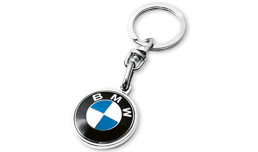 Chaveiro com logotipo grande BMW. Peças sobressalentes originais