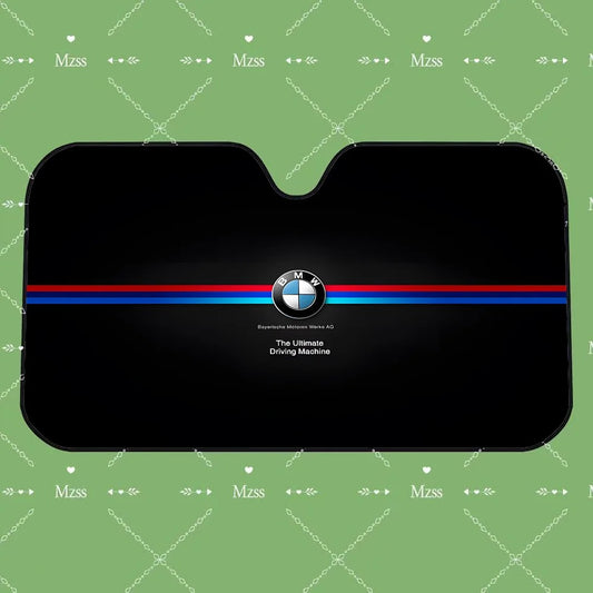 Parasol Plegable 130x70cm para BMW – Protección Solar con Diseños Exclusivos