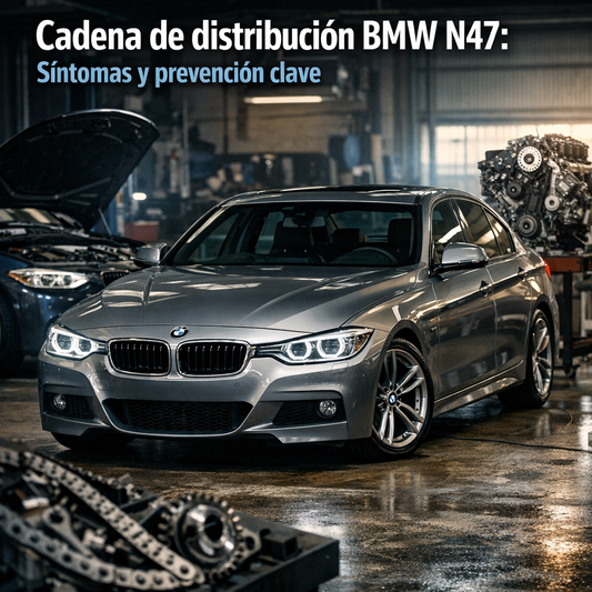 Cadena de distribución BMW N47: síntomas y prevención clave