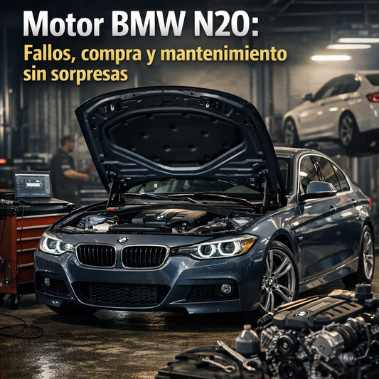 Motor BMW N20: fallos, compra y mantenimiento sin sorpresas