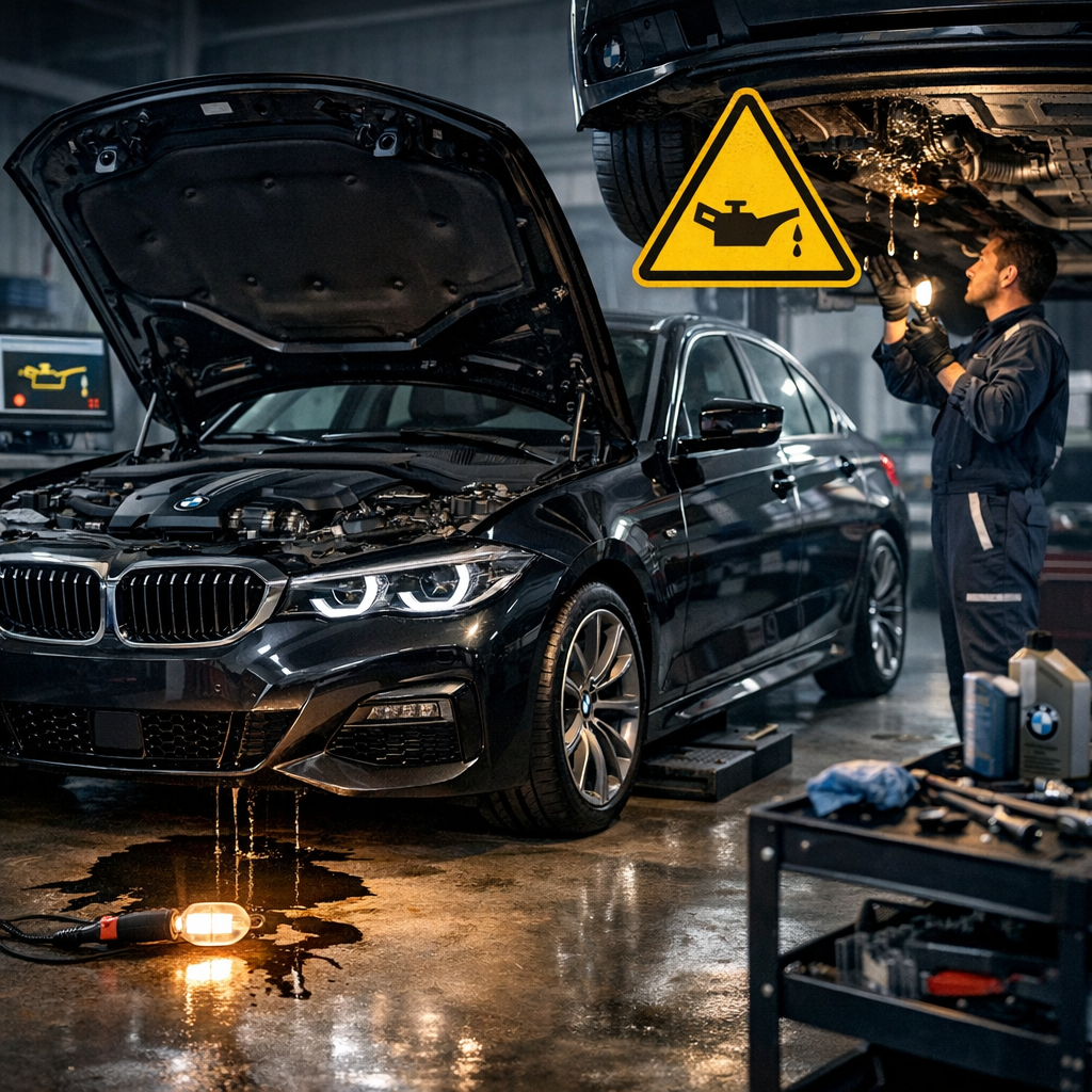 Fugas de aceite BMW: detecta el origen y repara sin ensayo-error