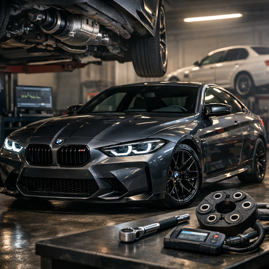 Guibo BMW: síntomas, diagnosis y cambio para eliminar vibraciones