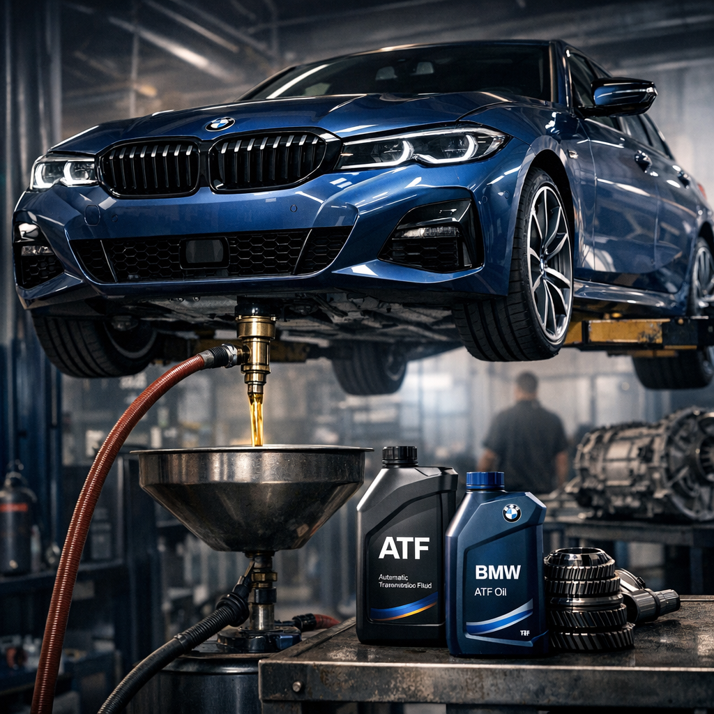 Aceite caja cambios BMW: cuándo cambiarlo y qué ATF elegir bien
