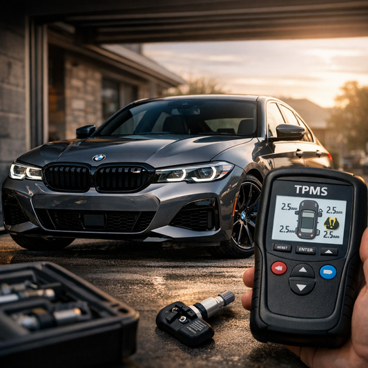Sensor TPMS BMW: fallos, reset y cambio sin pasar por el taller