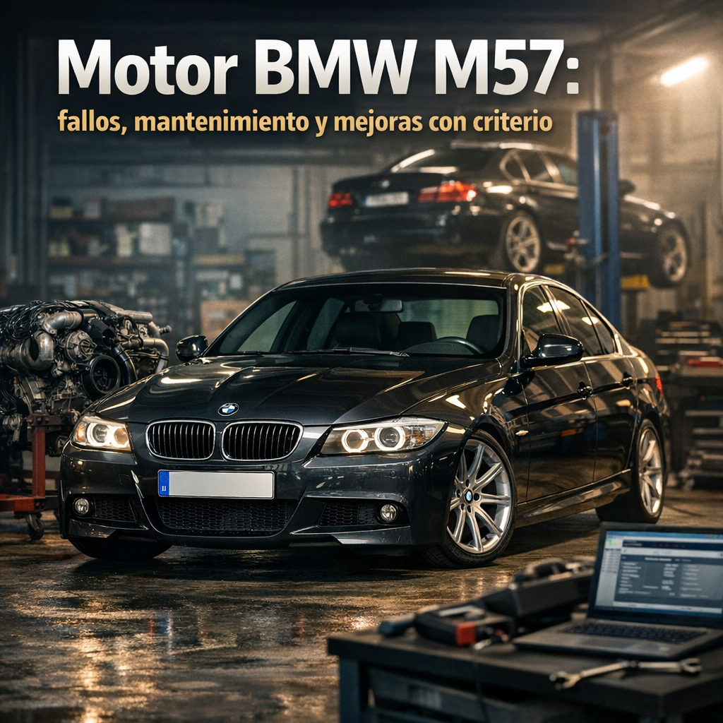 Motor BMW M57: fallos, mantenimiento y mejoras con criterio