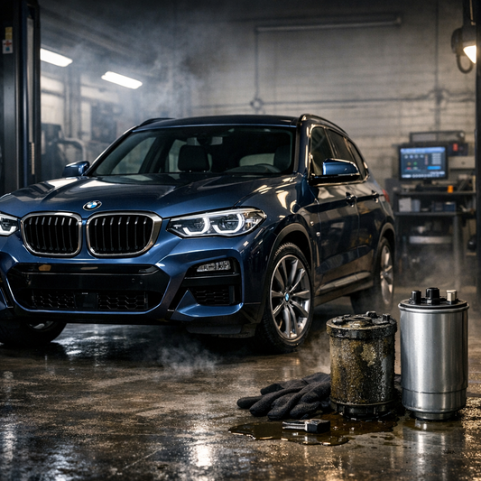 Filtro de combustible BMW: síntomas, cambio y fallos diésel