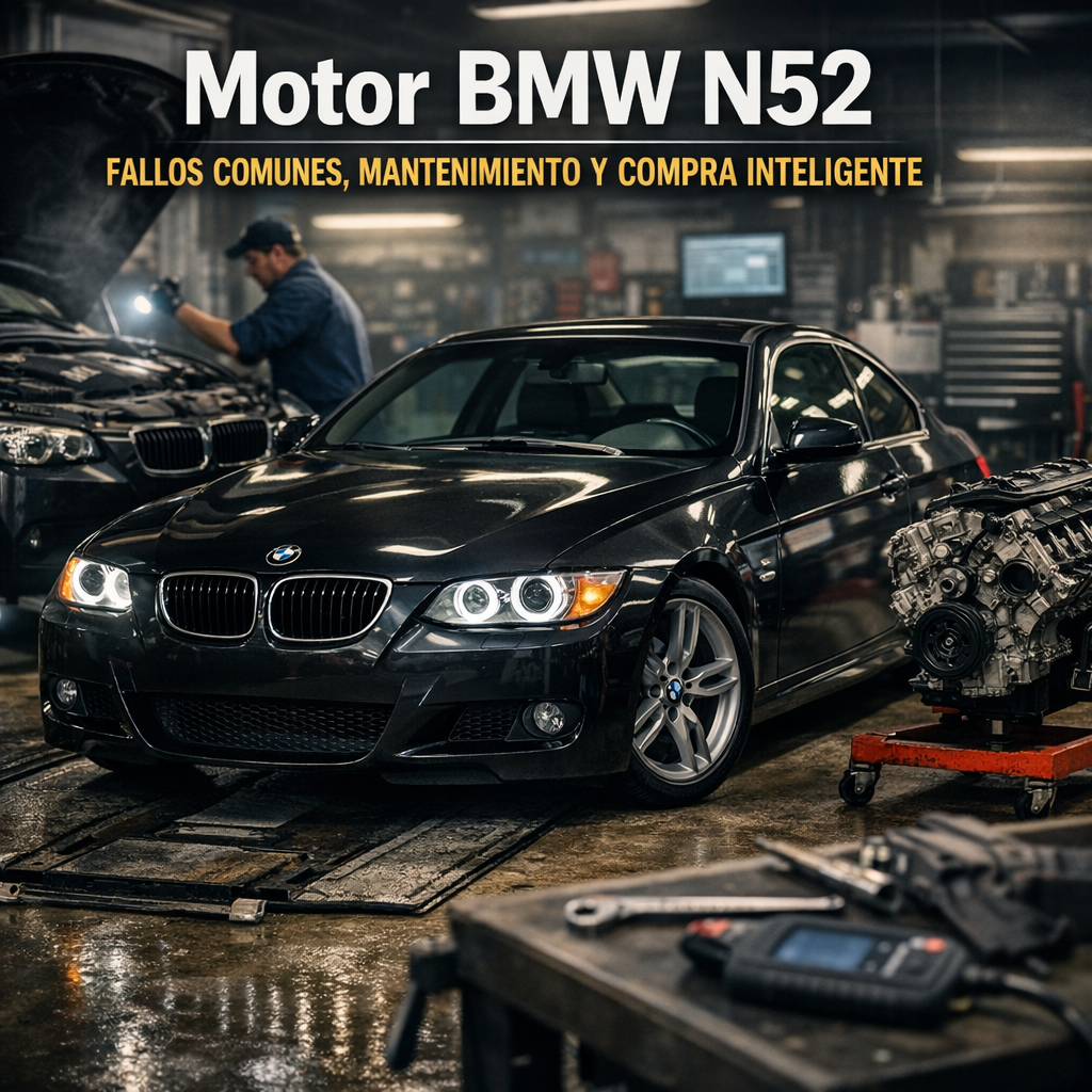 Motor BMW N52: fallos comunes, mantenimiento y compra inteligente
