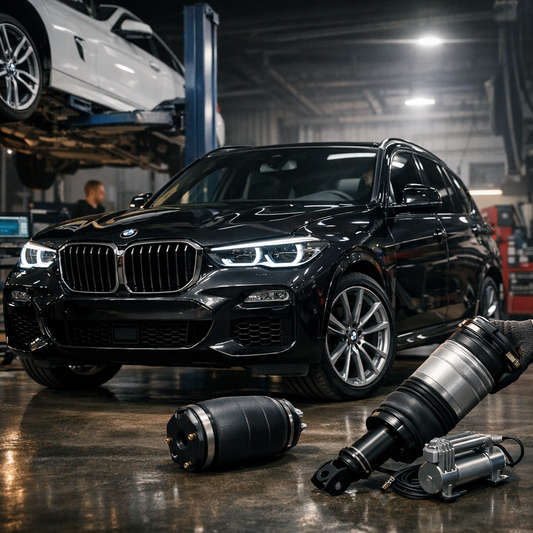Suspension neumática BMW: fallos, costes y compra sin errores