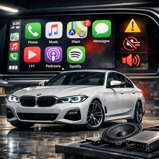 Apple CarPlay BMW: activación, fallos típicos y mejora de audio
