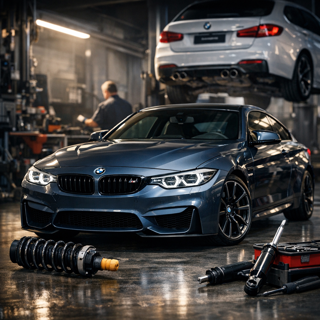 Amortiguadores BMW: síntomas, elección y montaje sin errores