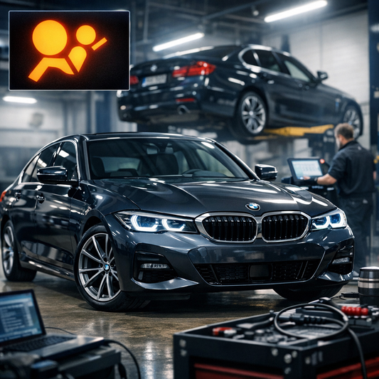 Luz de airbag BMW: causas, diagnosis y reparación segura paso a paso
