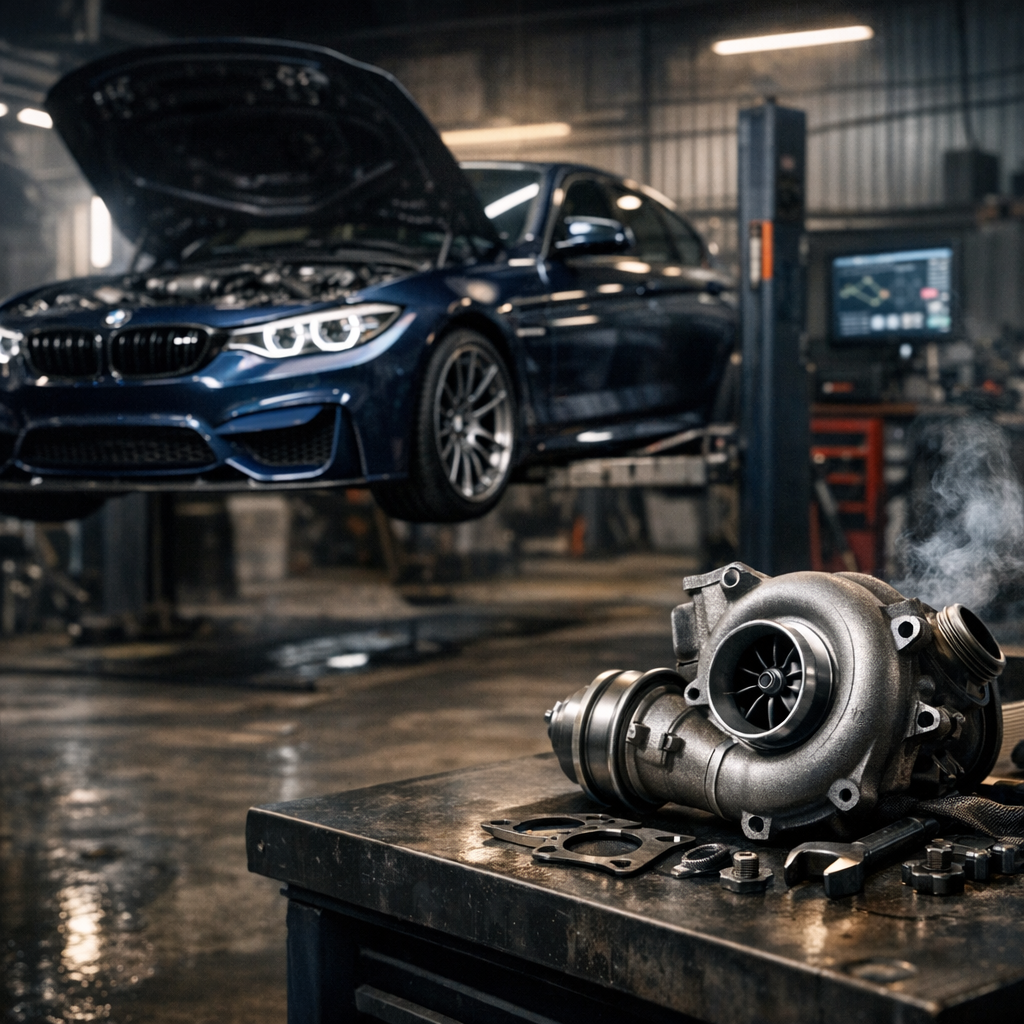 Turbo BMW: sintomas, holguras y como evitar una rotura cara