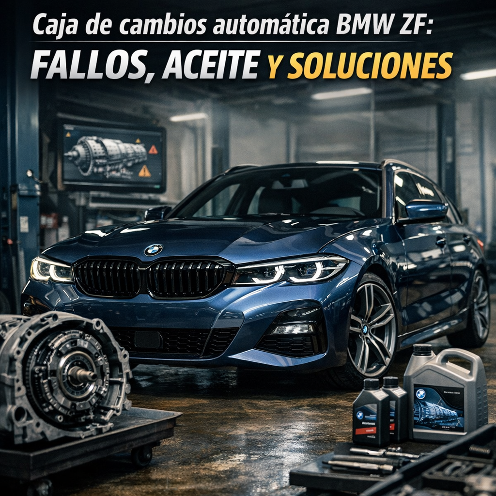 Caja de cambios automática BMW ZF: fallos, aceite y soluciones