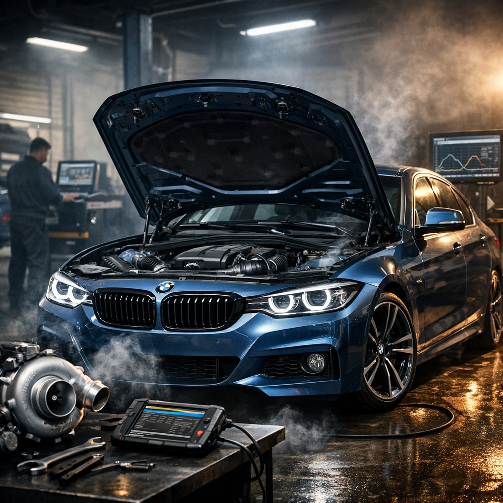 Turbo BMW diésel: síntomas, diagnosis y cómo alargar su vida