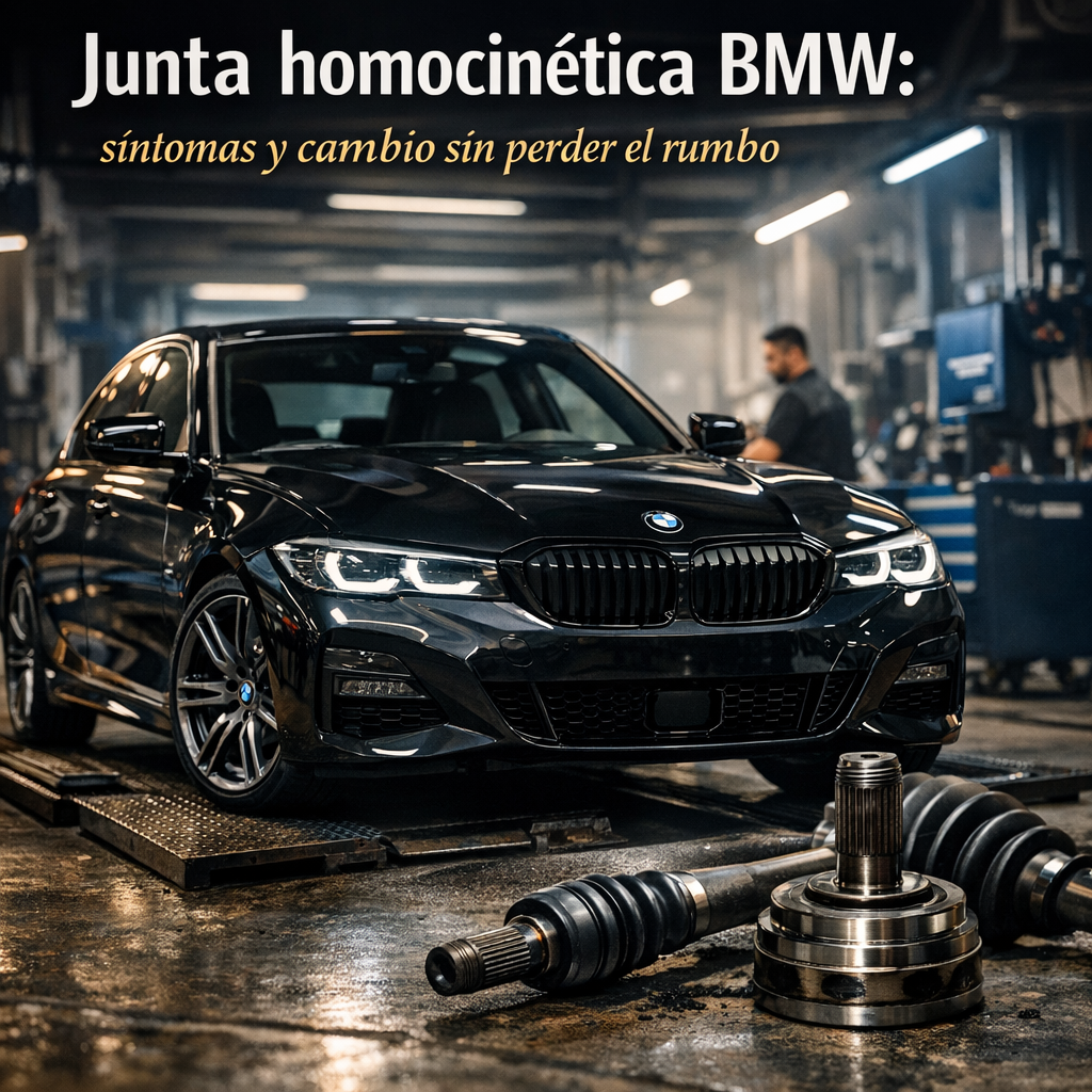 Junta homocinética BMW: síntomas y cambio sin perder el rumbo
