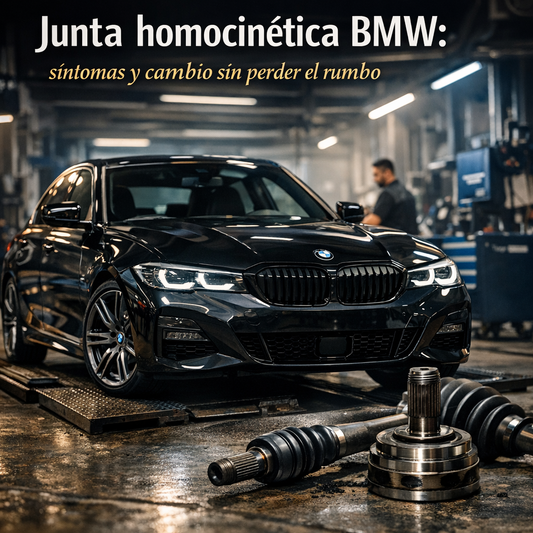 Junta homocinética BMW: síntomas y cambio sin perder el rumbo