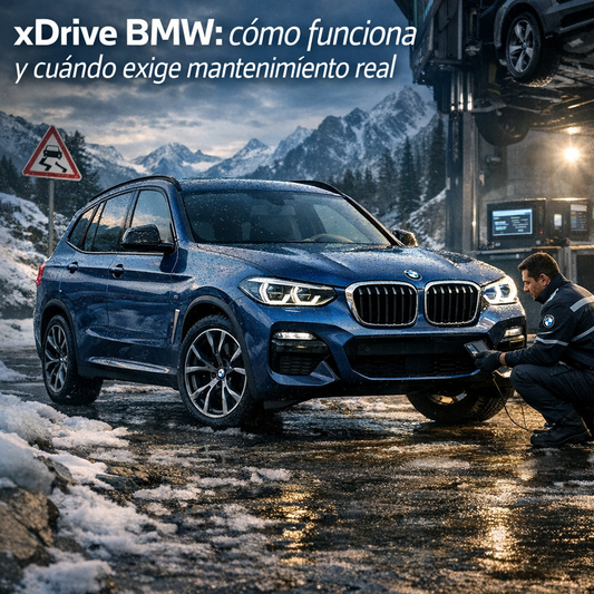 xDrive BMW: cómo funciona y cuándo exige mantenimiento real