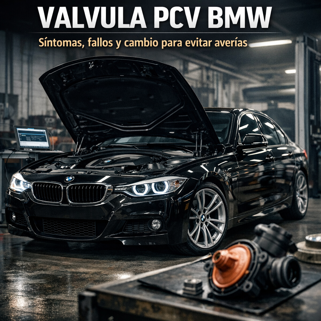 Valvula PCV BMW: sintomas, fallos y cambio para evitar averias