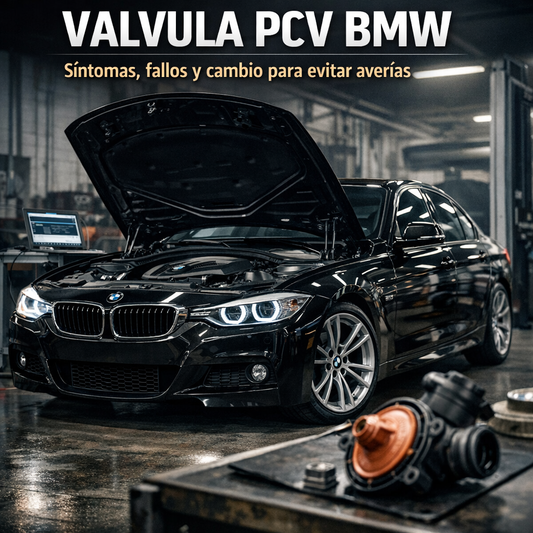 Valvula PCV BMW: sintomas, fallos y cambio para evitar averias
