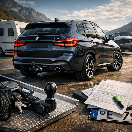 Enganche remolque BMW: guía para elegir, montar y legalizar