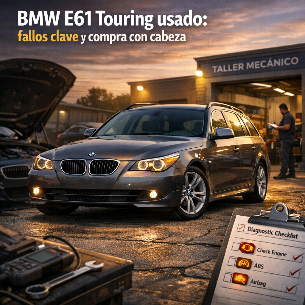 BMW E61 Touring usado: fallos clave y compra con cabeza