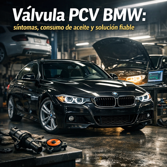 Válvula PCV BMW: síntomas, consumo de aceite y solución fiable