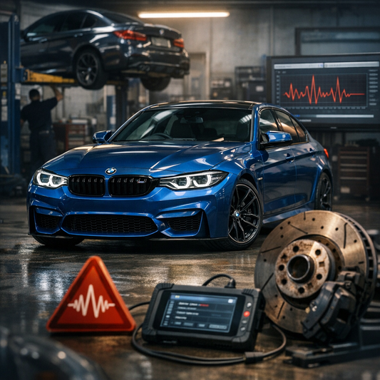 Vibraciones en BMW al frenar: causas, diagnosis y solución real