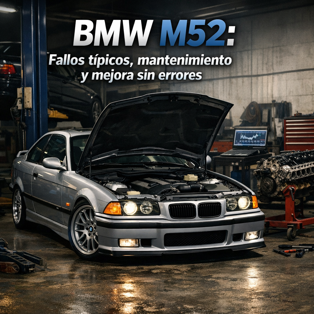 BMW M52: fallos típicos, mantenimiento y mejora sin errores