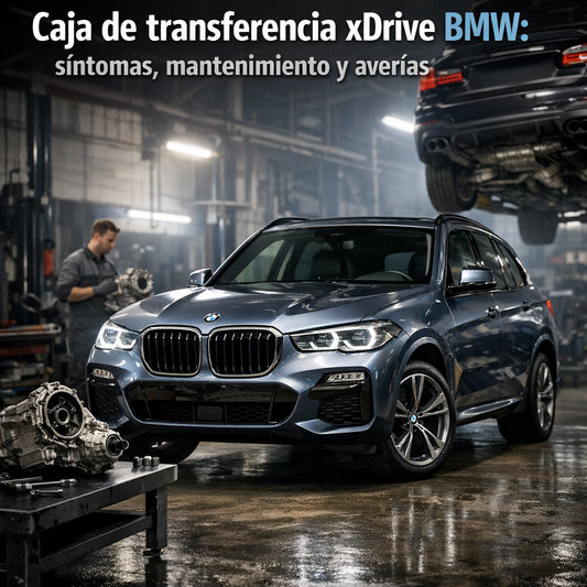 Caja de transferencia xDrive BMW: síntomas, mantenimiento y averías