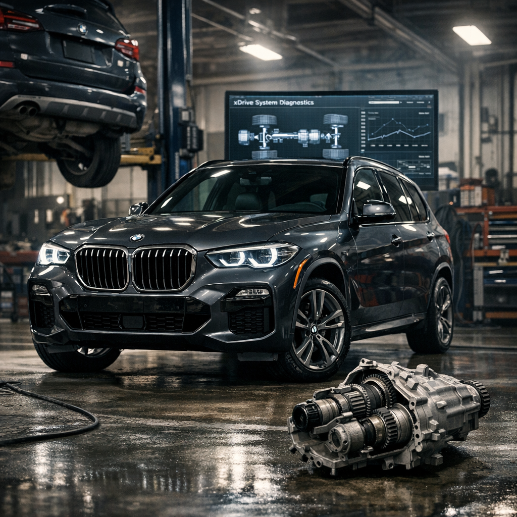 Caja transfer xDrive BMW: sintomas, averias y mantenimiento