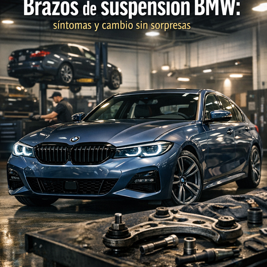Brazos de suspension BMW: sintomas y cambio sin sorpresas